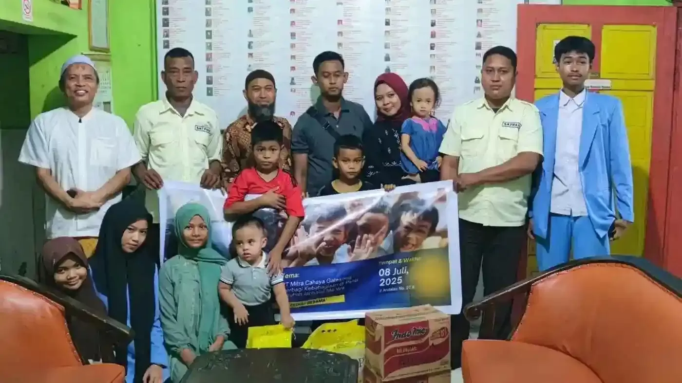 Mitra Cahaya Galesong Tebar Kebahagiaan di Panti Asuhan Makassar