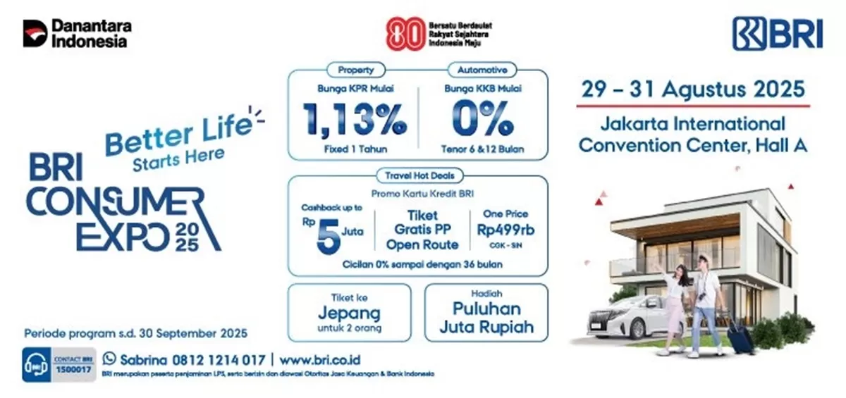 Raih Rumah Impian Promo KPR BRI 113 Bunga Tertarik