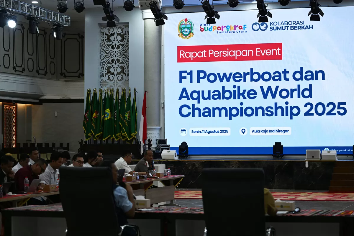 Sumut Matangkan Persiapan Ajang Aquabike dan F1 Powerboat 2025