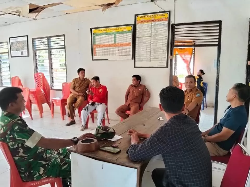 Babinsa dan Pemdes Bontomanai Rahasia Lokasi Koperasi Merah Putih Terungkap