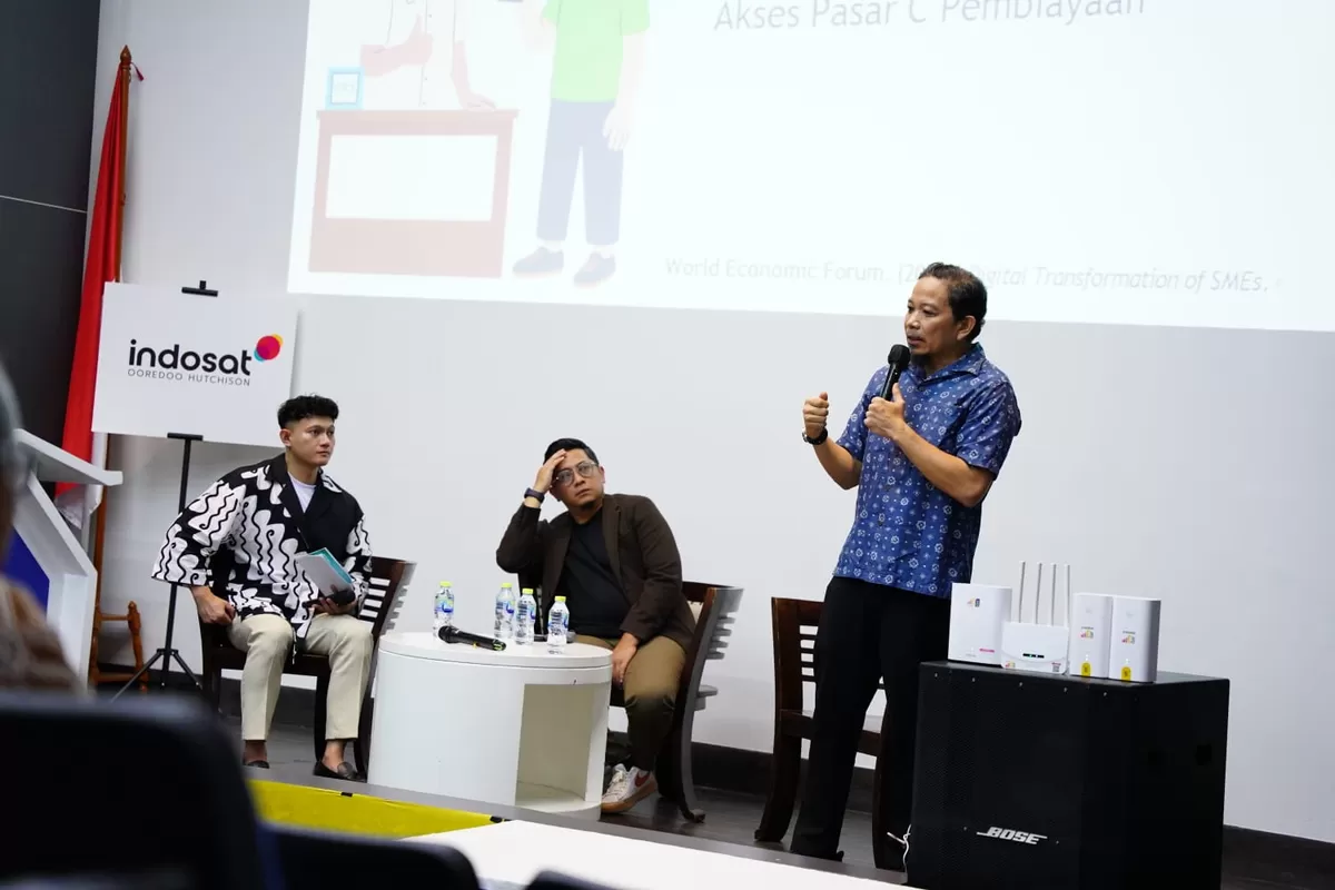 Indosat GenSi Unggul Digital UMKM Naik Kelas Lewat Workshop Literasi Pelaku Usaha